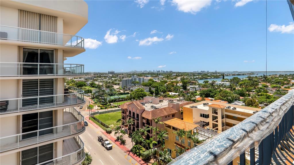 8877 Collins Avenue, Unit 1107 Surfside, FL 33154 - Photo 26 of 42 a view of a balcony with an ocean view