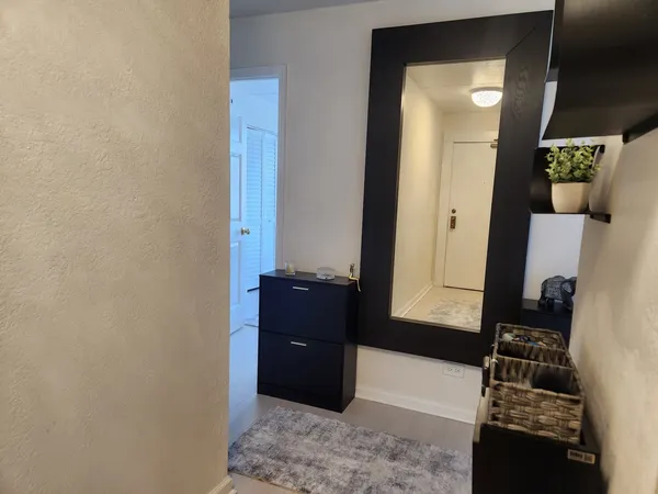 a bathroom with a bathtub and a sink