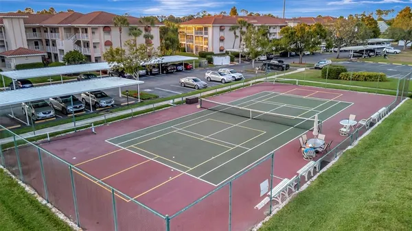 a view of a tennis court