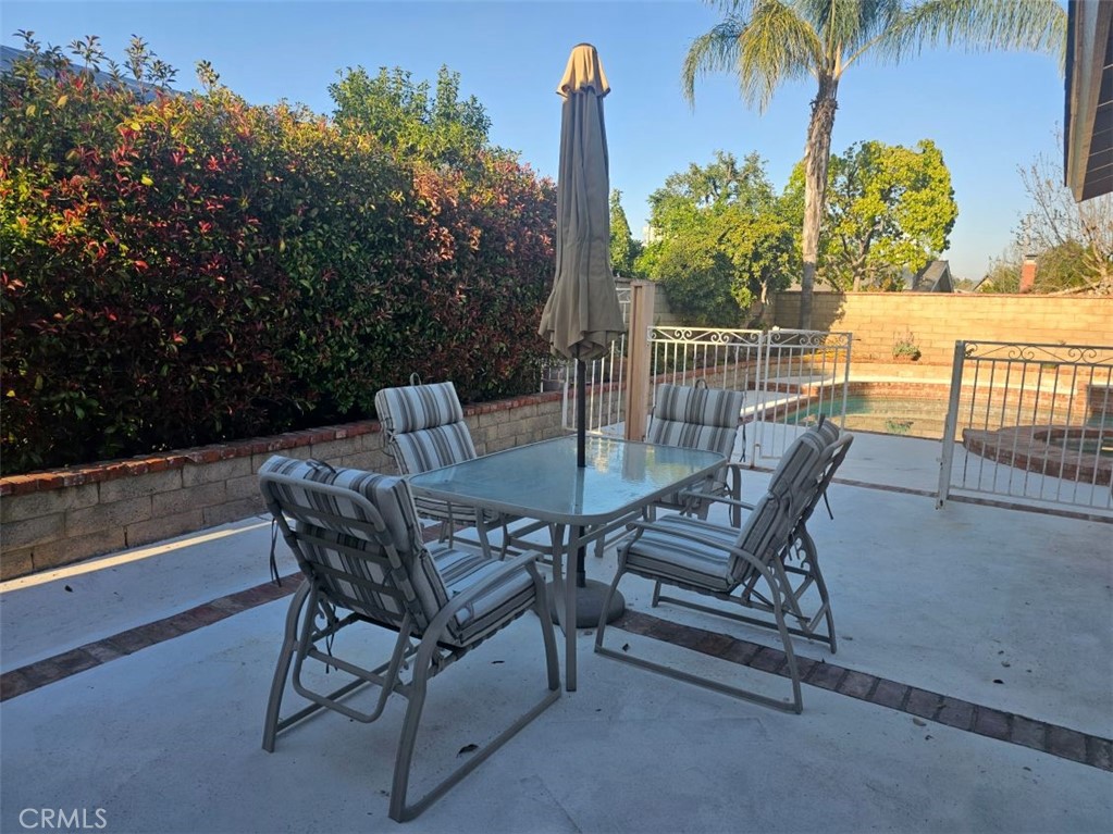 25132 Highspring Avenue Newhall, CA 91321 - Photo 33 of 46 a view of a chairs and table in patio