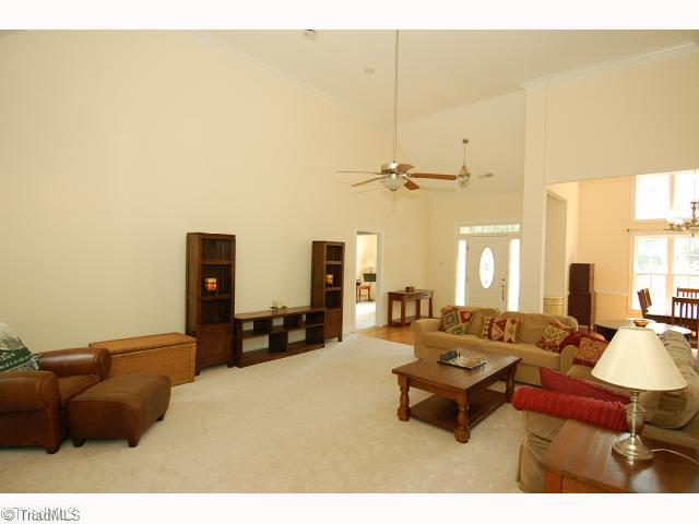 2693 Weymoth Road Winston-Salem, NC 27103 - Photo 12 of 12 Living Room. Great floor plan that flows wonderfully for entertaining. Great Room has fresh paint.