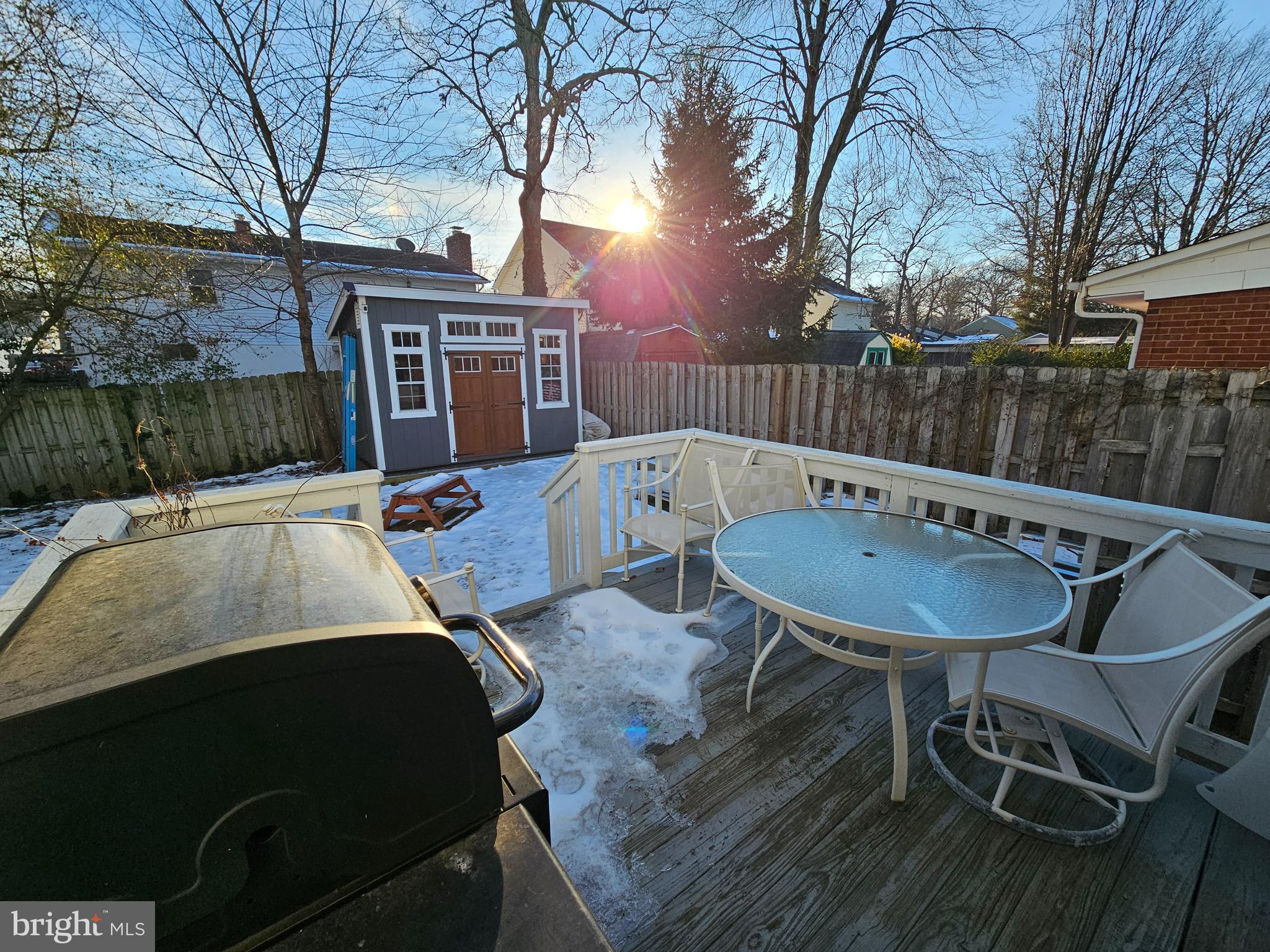 413 Cedar Grove Road Edgewater, MD 21037 - Photo 20 of 30 a view of a couches and dinning table in patio of the house