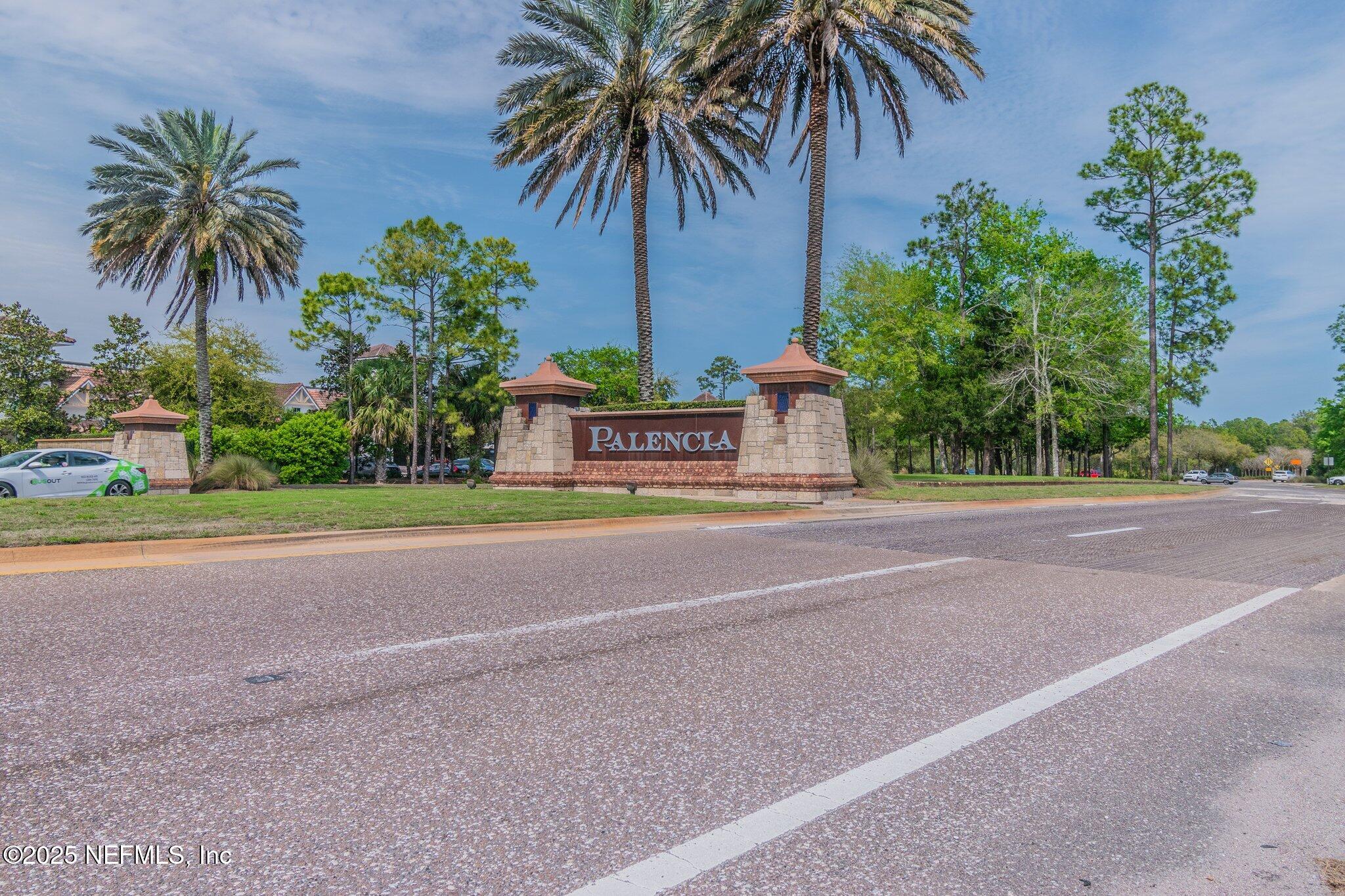 100 La Mesa Drive St. Augustine, FL 32095 - Photo 49 of 49 a palm tree sitting in front of a house with a small yard