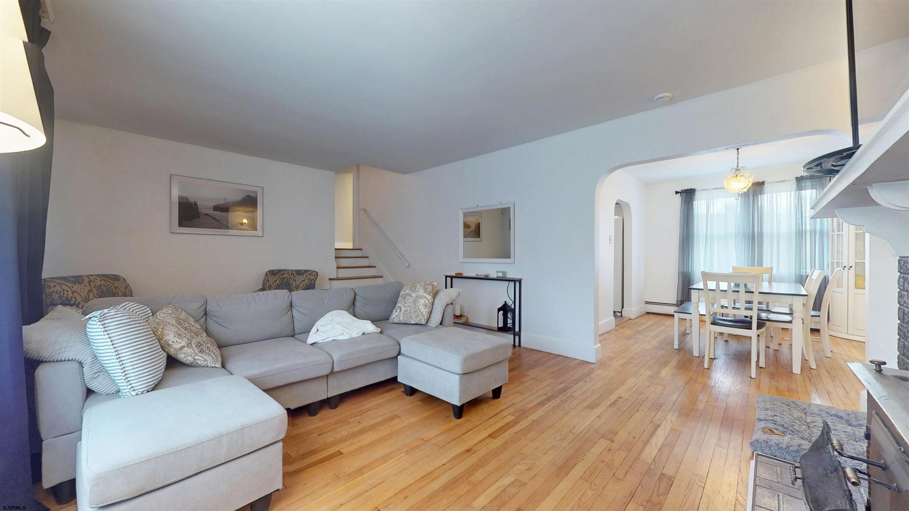 2300 Shore Road Linwood, NJ 08221 - Photo 13 of 50 a living room with furniture and a wooden floor