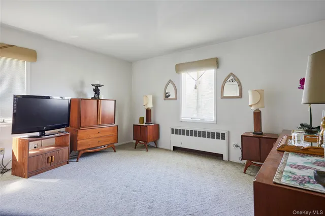 a room with furniture and a flat screen tv
