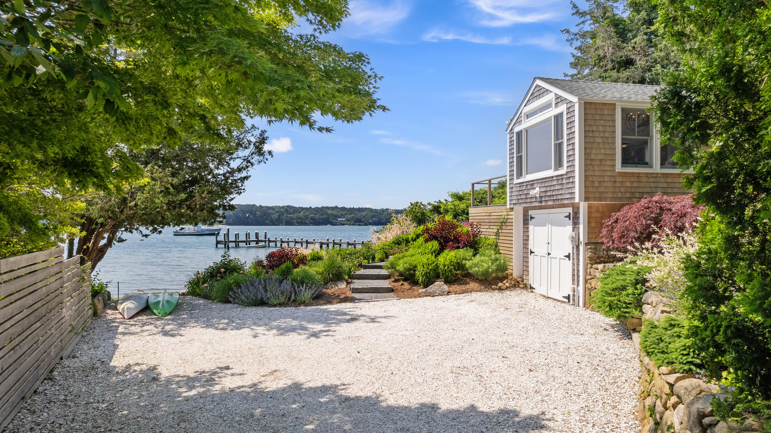 61 Hines Point Road Vineyard Haven, MA 02568 - Photo 1 of 19 Waterfront Cottage on Lagoon Pond