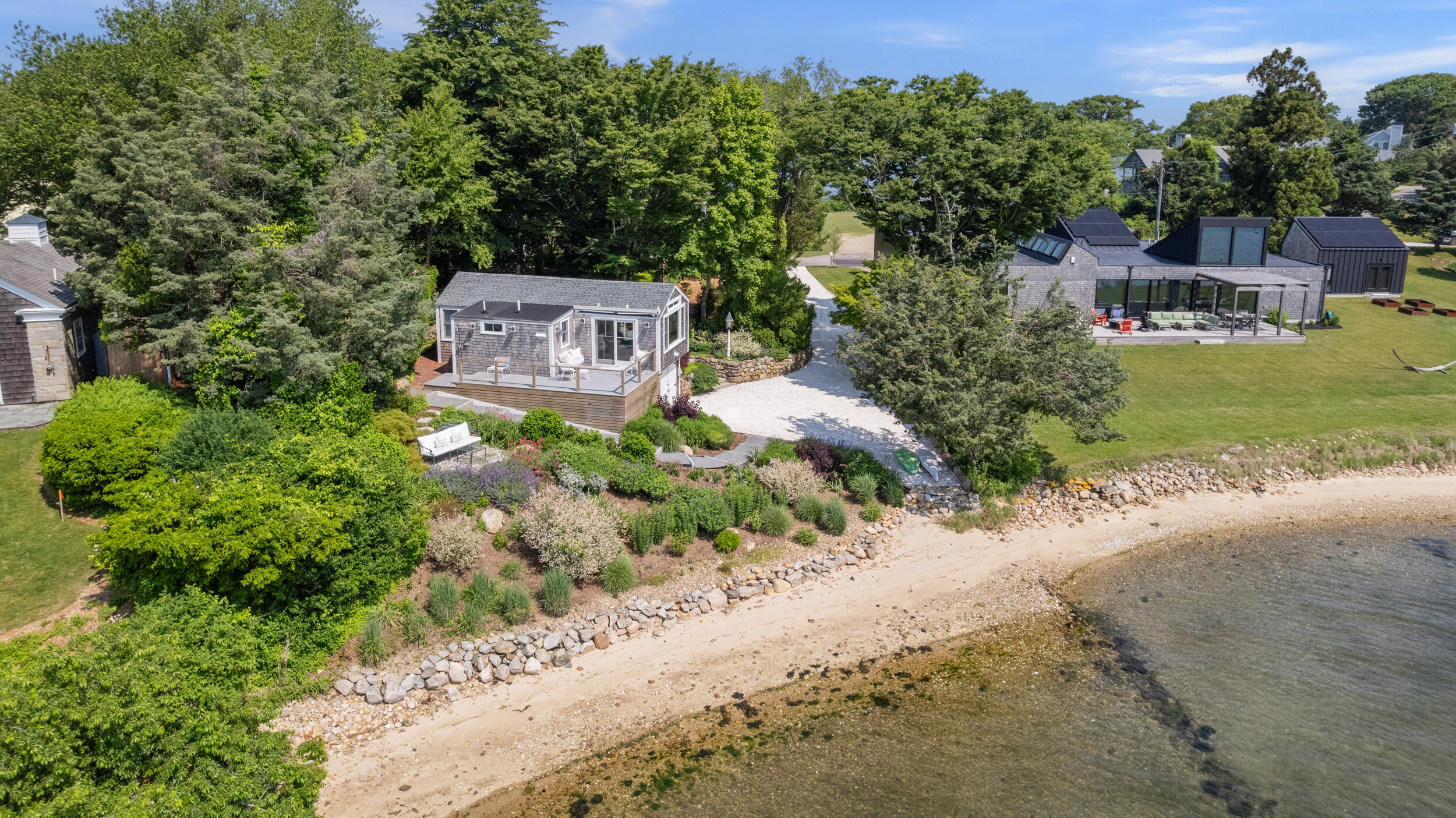 61 Hines Point Road Vineyard Haven, MA 02568 - Photo 2 of 19 Waterfront Cottage on Lagoon Pond