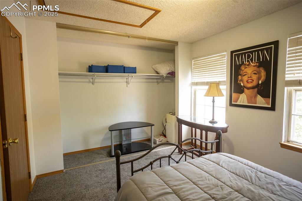 3515 Queen Anne Way Colorado Springs, CO 80917 - Photo 26 of 33 a bedroom with a bed and a window
