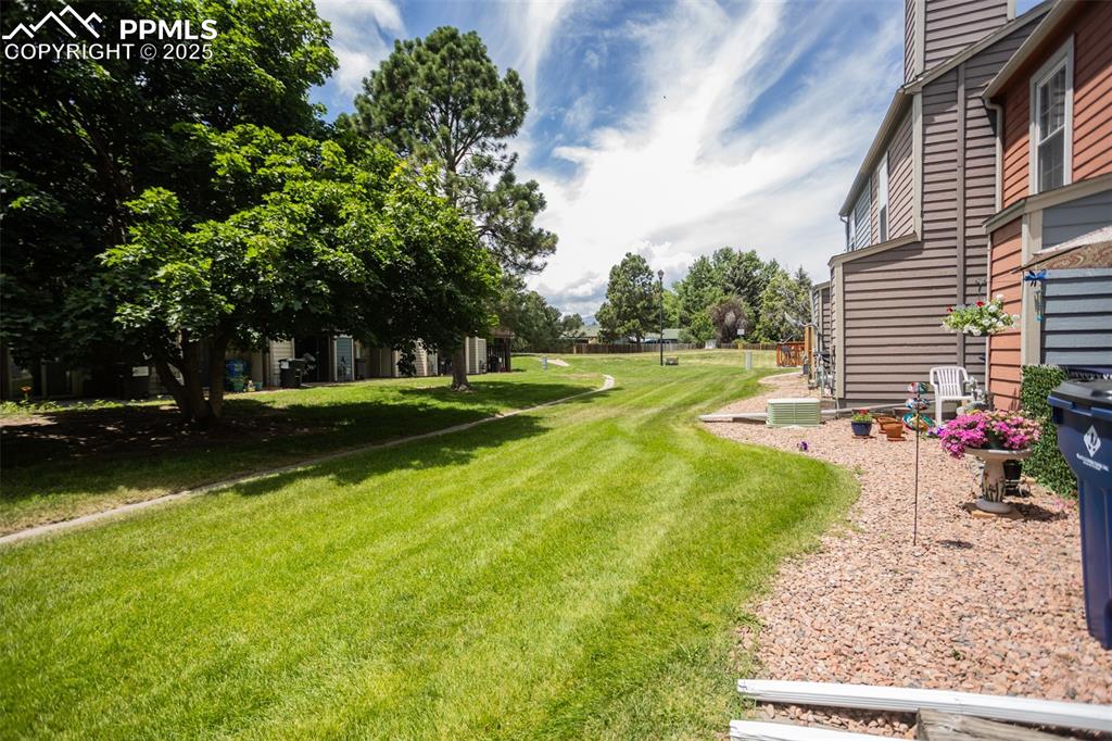 3515 Queen Anne Way Colorado Springs, CO 80917 - Photo 31 of 33 a view of a park with large trees