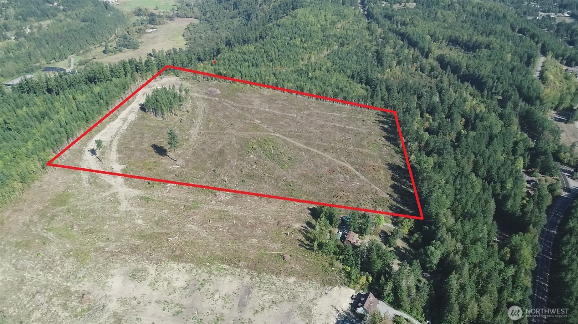 10119 Eatonville Highway East Eatonville, WA 98328 - Photo 2 of 25 a small garden covered with tall trees