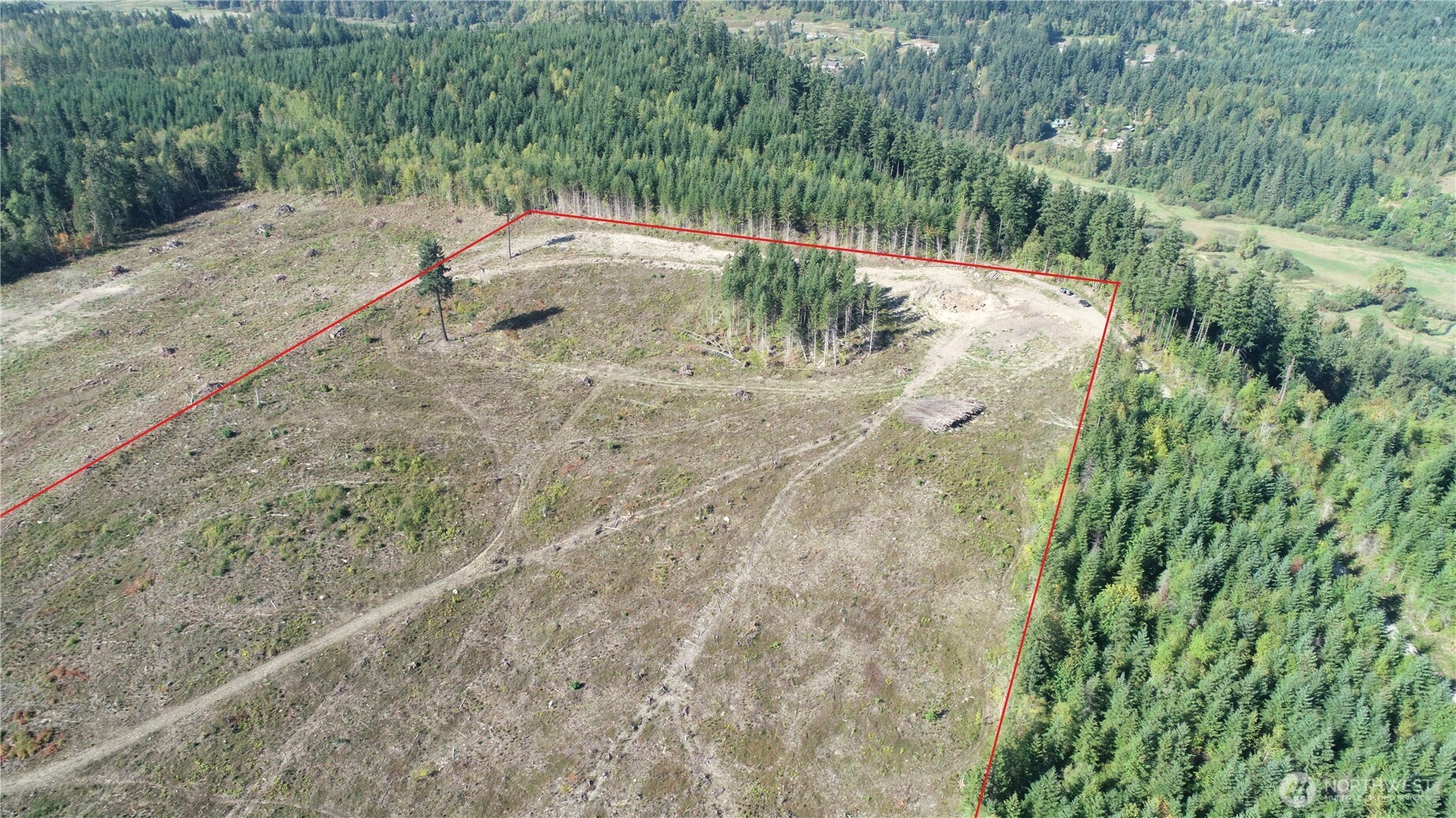 10119 Eatonville Highway East Eatonville, WA 98328 - Photo 4 of 25 a backyard of a house with lots of green space