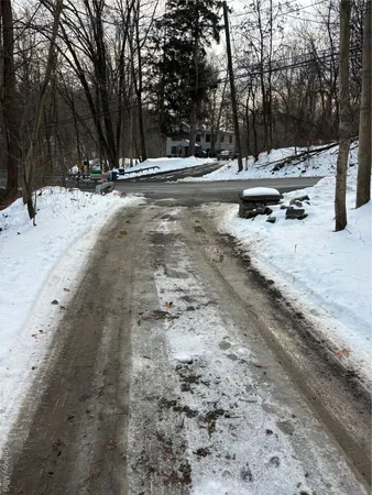 a view of a backyard of a house