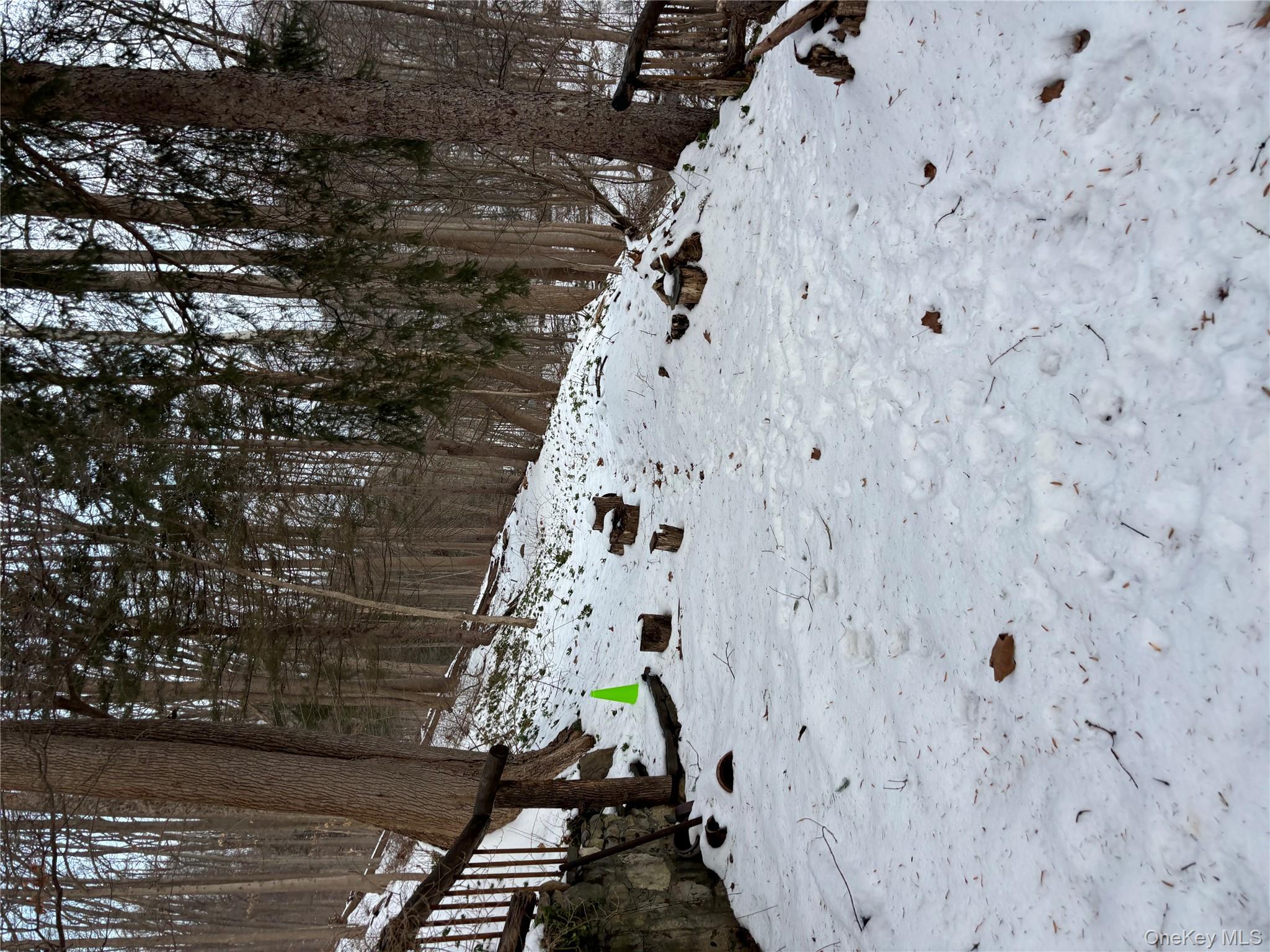 Gallows Hill Road Cortlandt Manor, NY 10567 - Photo 5 of 7 a view of white house with a yard covered in snow
