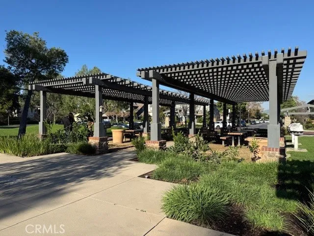 a view of a swimming pool and deck