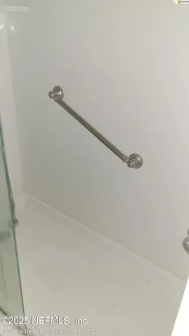 a close up of a shower