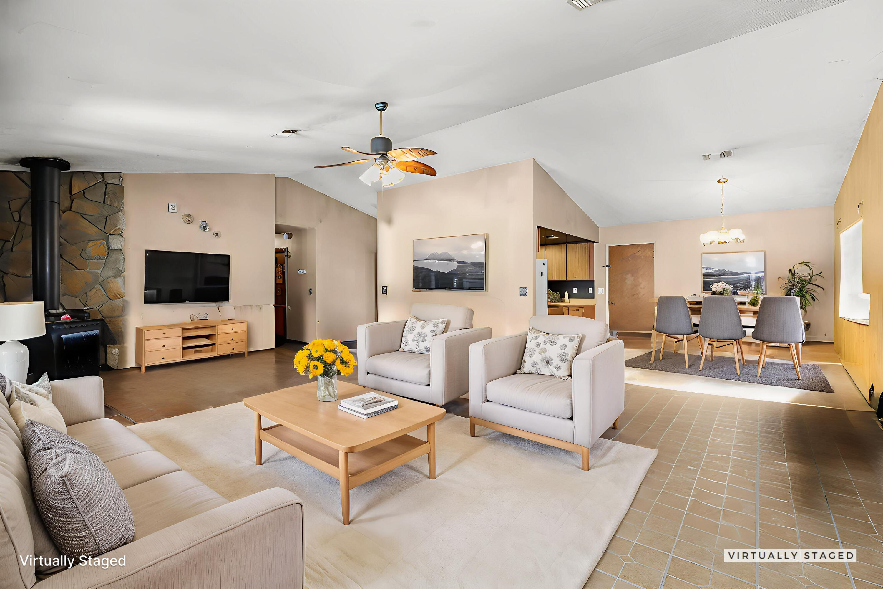 2760 Oriole Drive Red Bluff, CA 96080 - Photo 5 of 25 a living room with furniture and a flat screen tv