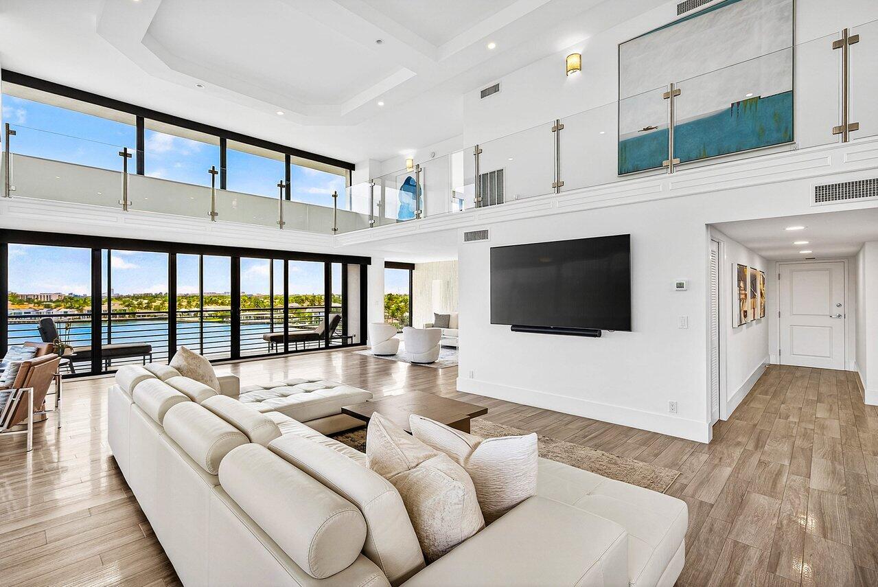 900 Northeast Spanish River Boulevard, Unit 7E Boca Raton, FL 33431 - Photo 2 of 71 LIVING ROOM
