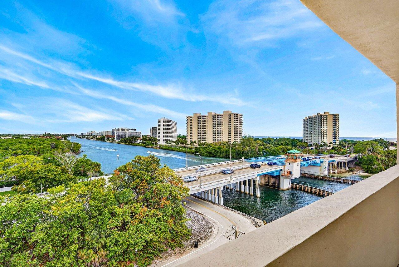 900 Northeast Spanish River Boulevard, Unit 7E Boca Raton, FL 33431 - Photo 45 of 71 GUEST BEDROOM BALCONY