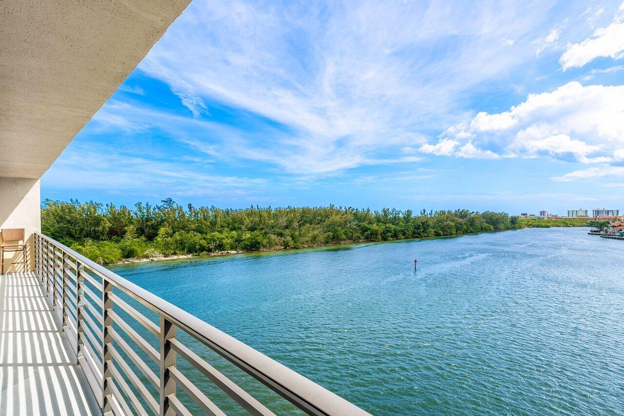 900 Northeast Spanish River Boulevard, Unit 7E Boca Raton, FL 33431 - Photo 55 of 71 BALCONY VIEWS