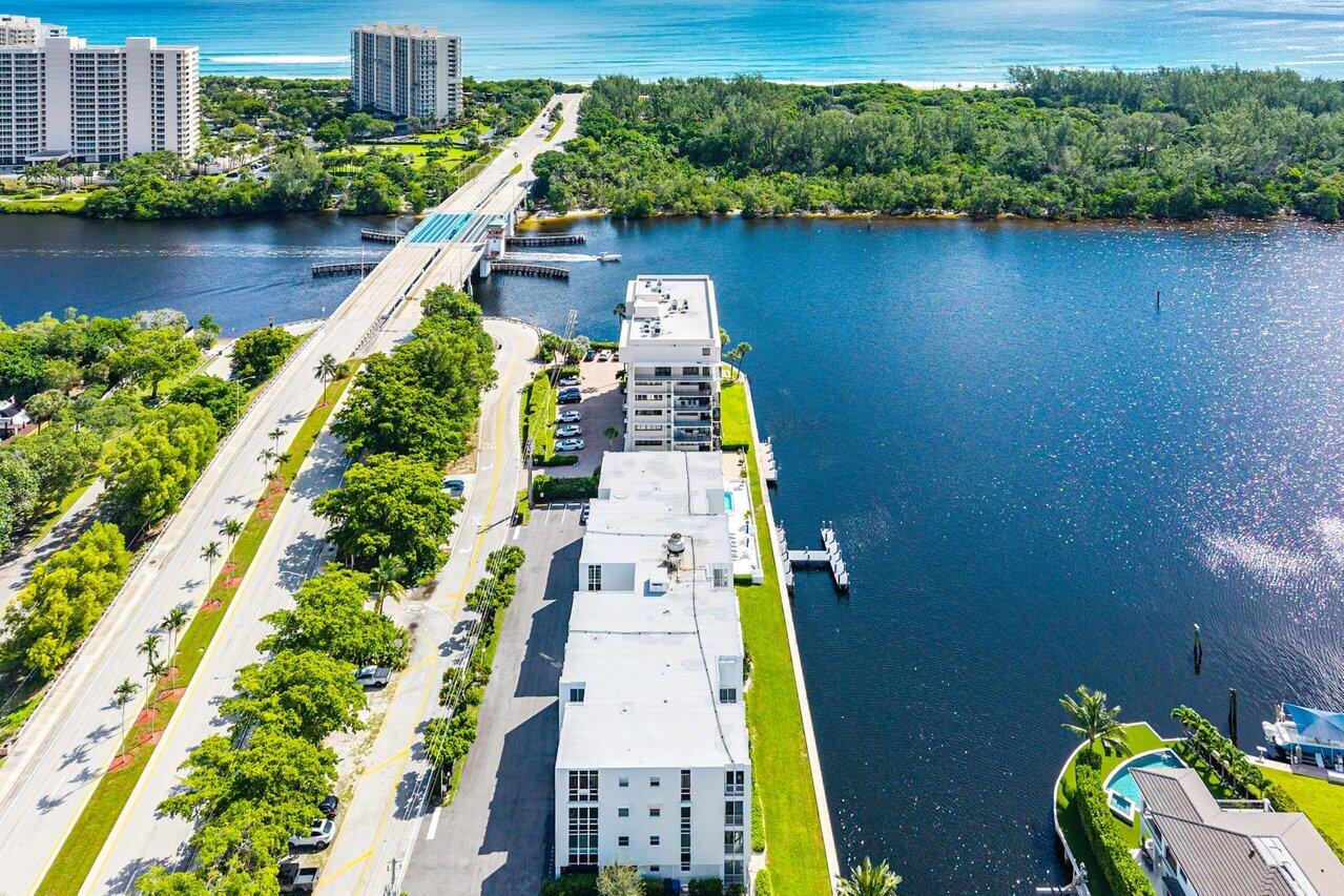 900 Northeast Spanish River Boulevard, Unit 7E Boca Raton, FL 33431 - Photo 65 of 71 AERIAL VIEW