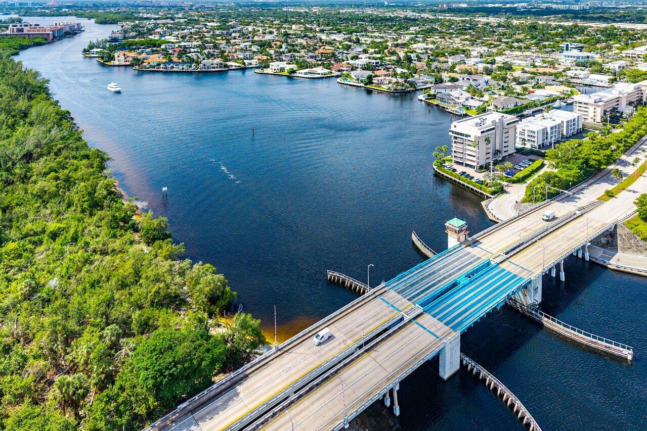900 Northeast Spanish River Boulevard, Unit 7E Boca Raton, FL 33431 - Photo 67 of 71 AERIAL VIEW