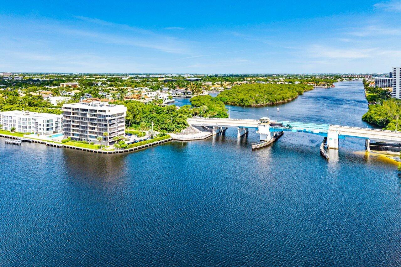 900 Northeast Spanish River Boulevard, Unit 7E Boca Raton, FL 33431 - Photo 68 of 71 AERIAL VIEW