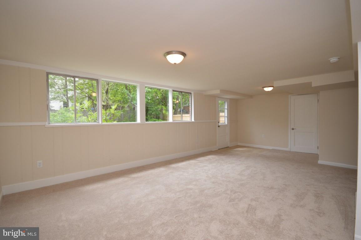 4429 Roundhill Road Alexandria, VA 22310 - Photo 22 of 24 Walk Out Level Rec Room