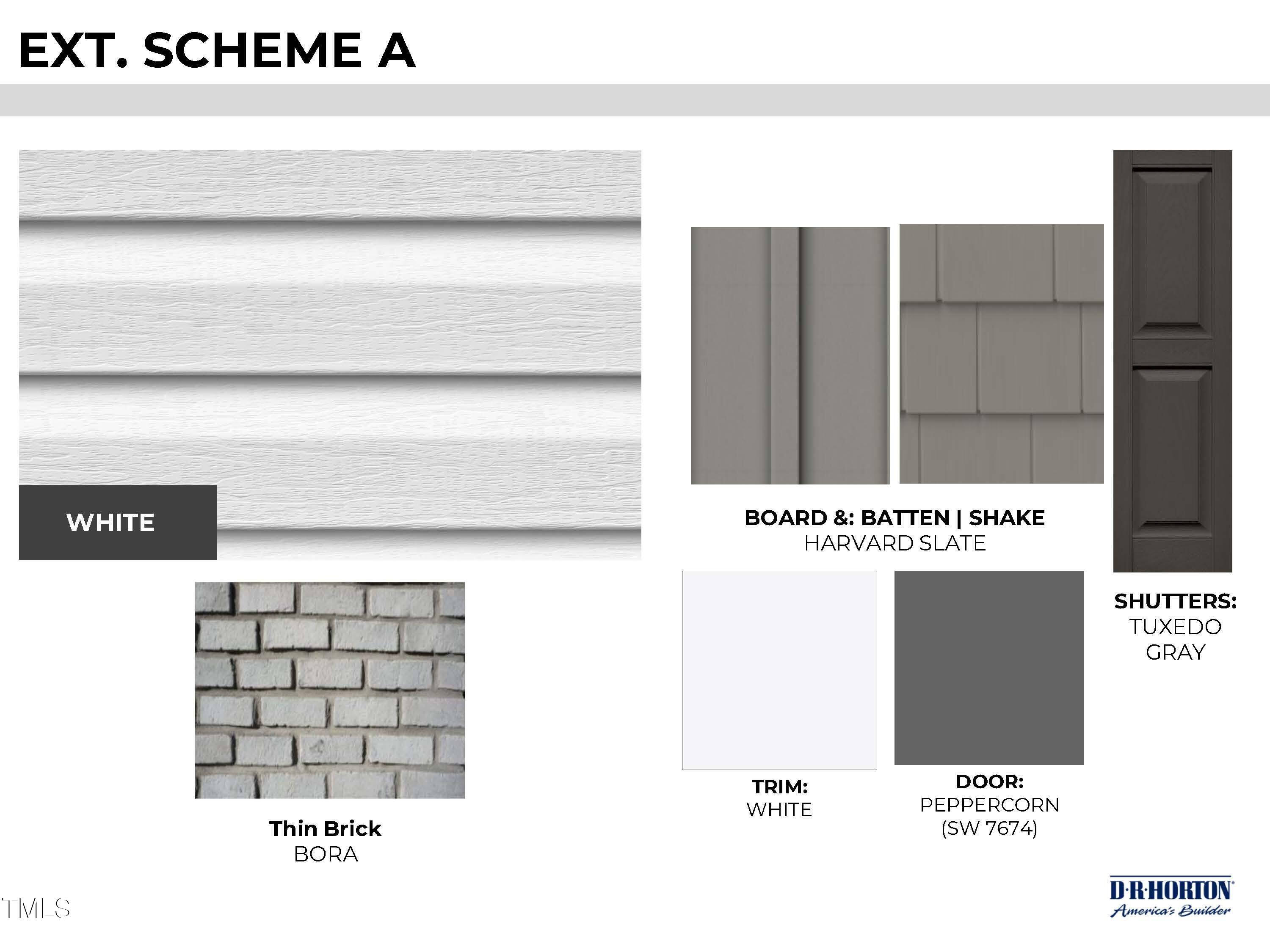 38 Red Clover Drive Angier, NC 27501 - Photo 35 of 37 HONEYCUTT OAKS TH COLOR PKGS_A