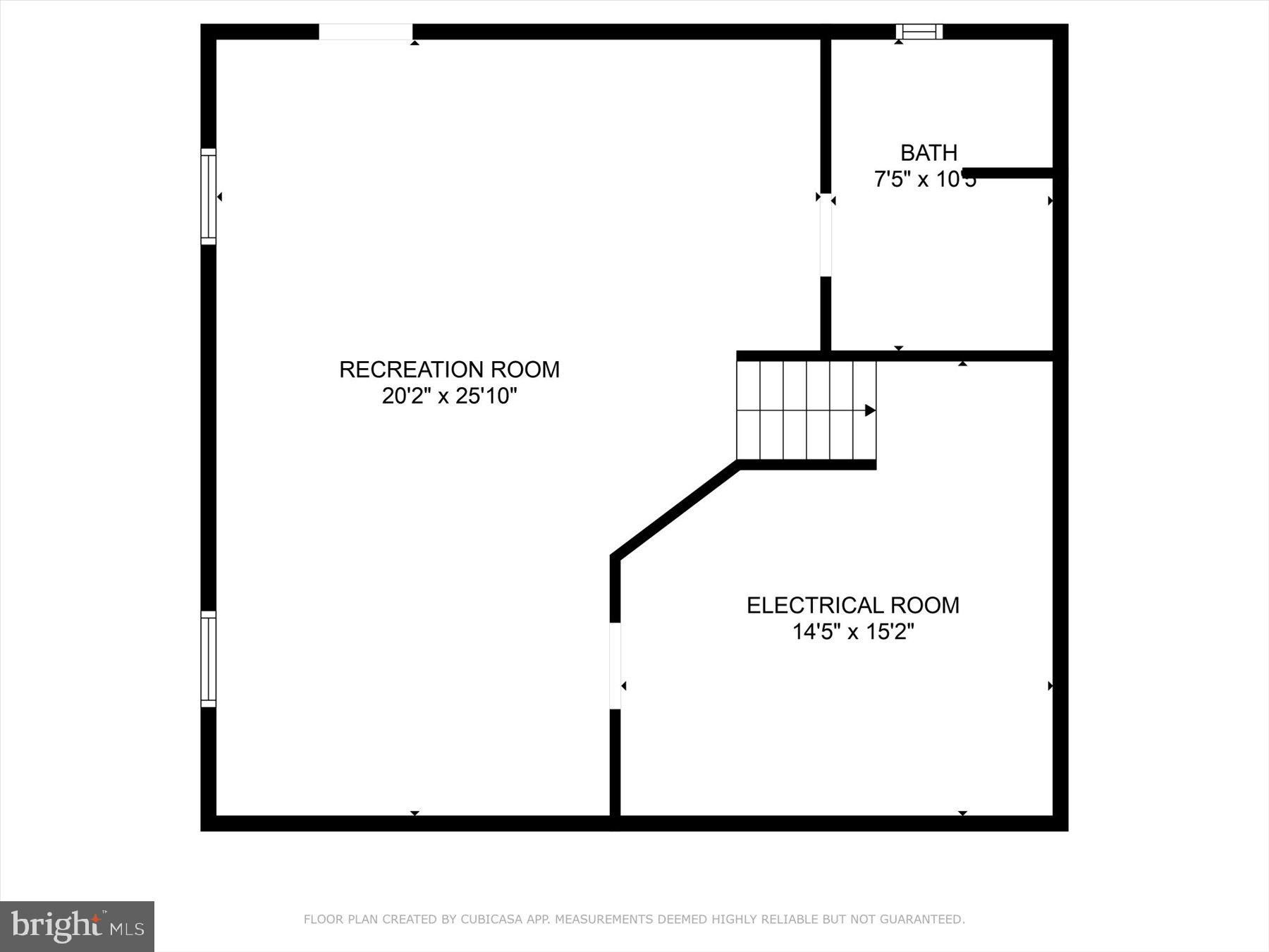 550 Ridge Avenue Harrisburg, PA 17111 - Photo 33 of 38 Lower Level Floor Plan