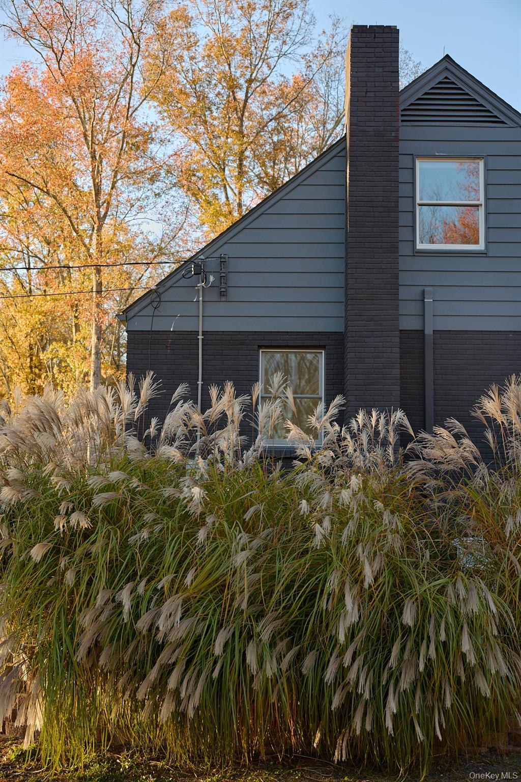2917 Rte 44 55 Gardiner, NY 12525 - Photo 2 of 33 a backyard of a house with table and chairs under an umbrella