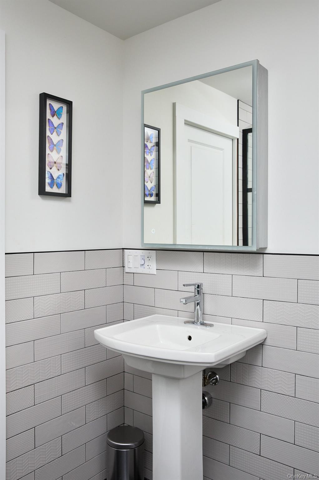 2917 Rte 44 55 Gardiner, NY 12525 - Photo 30 of 33 a bathroom with a sink and a mirror