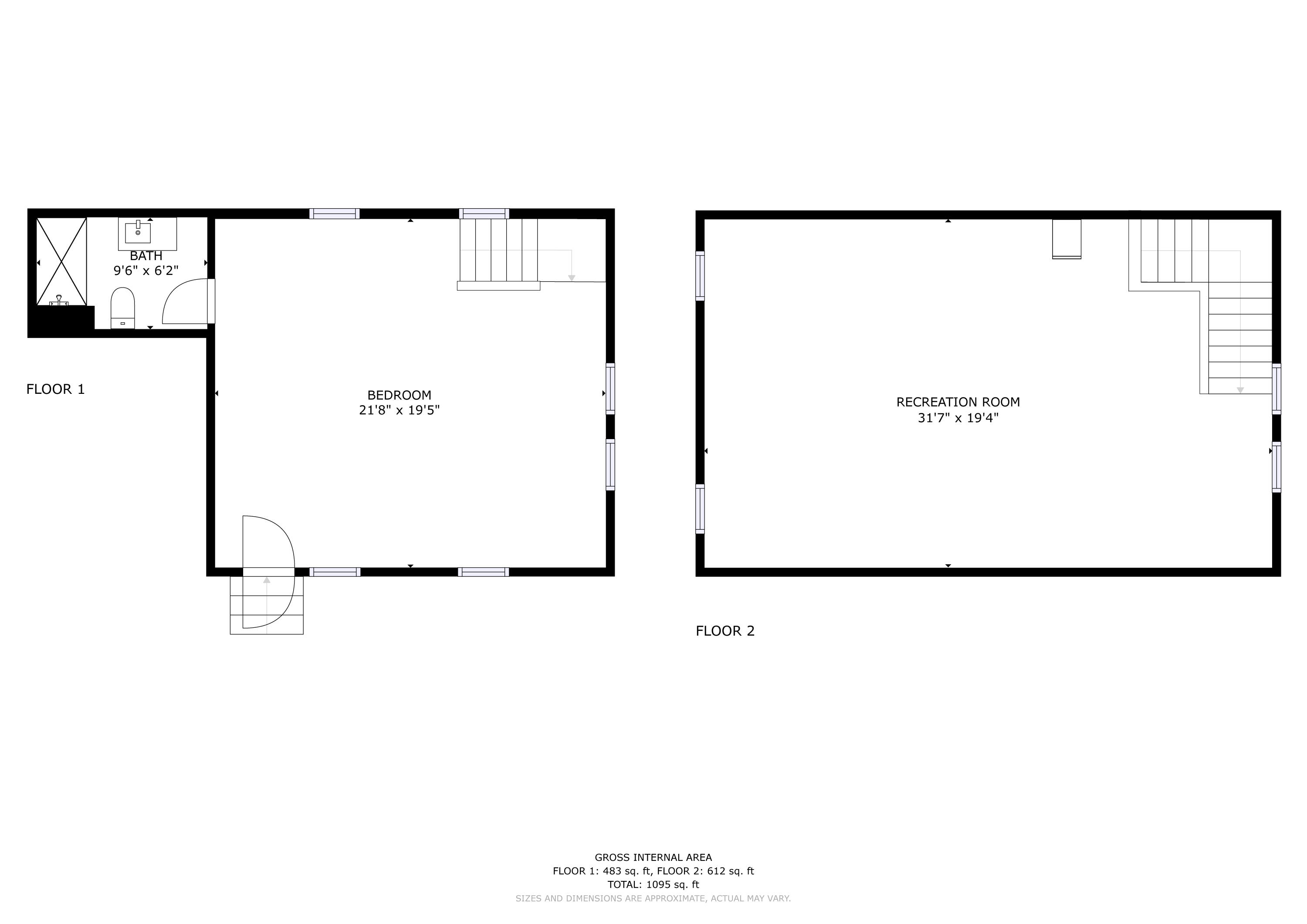 254 Clark Island Road St. George, ME 04859 - Photo 48 of 48 Guest House - Full Floor Plan