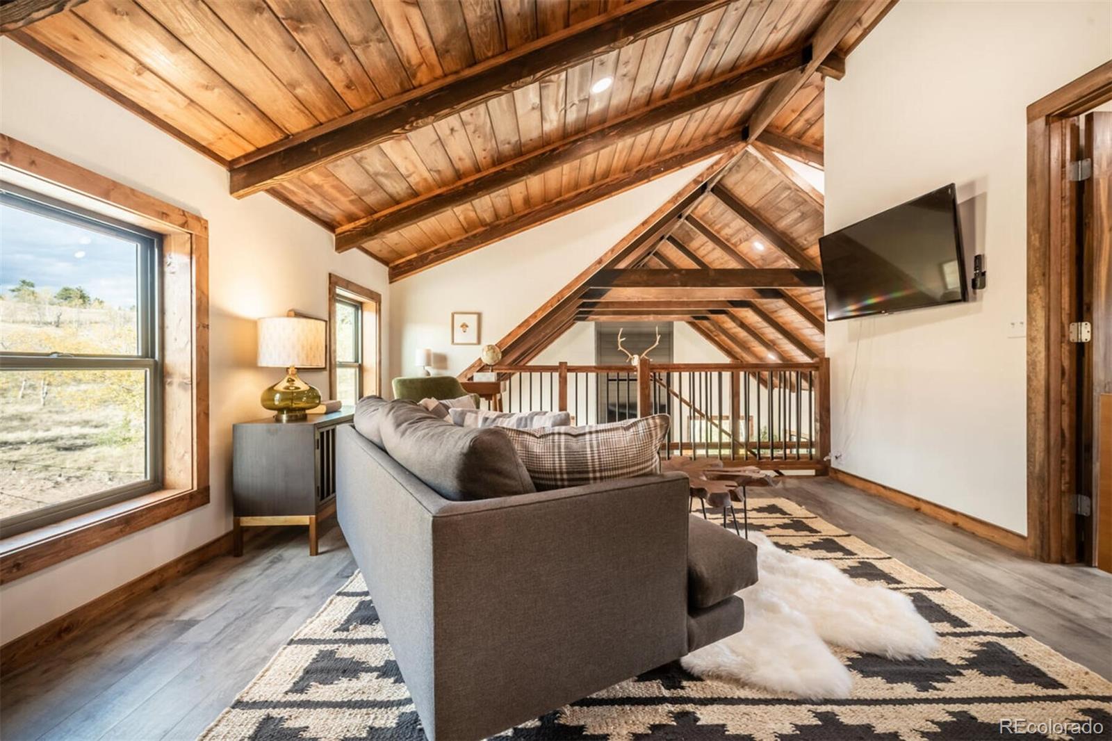 203 High Creek Road Fairplay, CO 80440 - Photo 17 of 30 a living room with furniture and a window