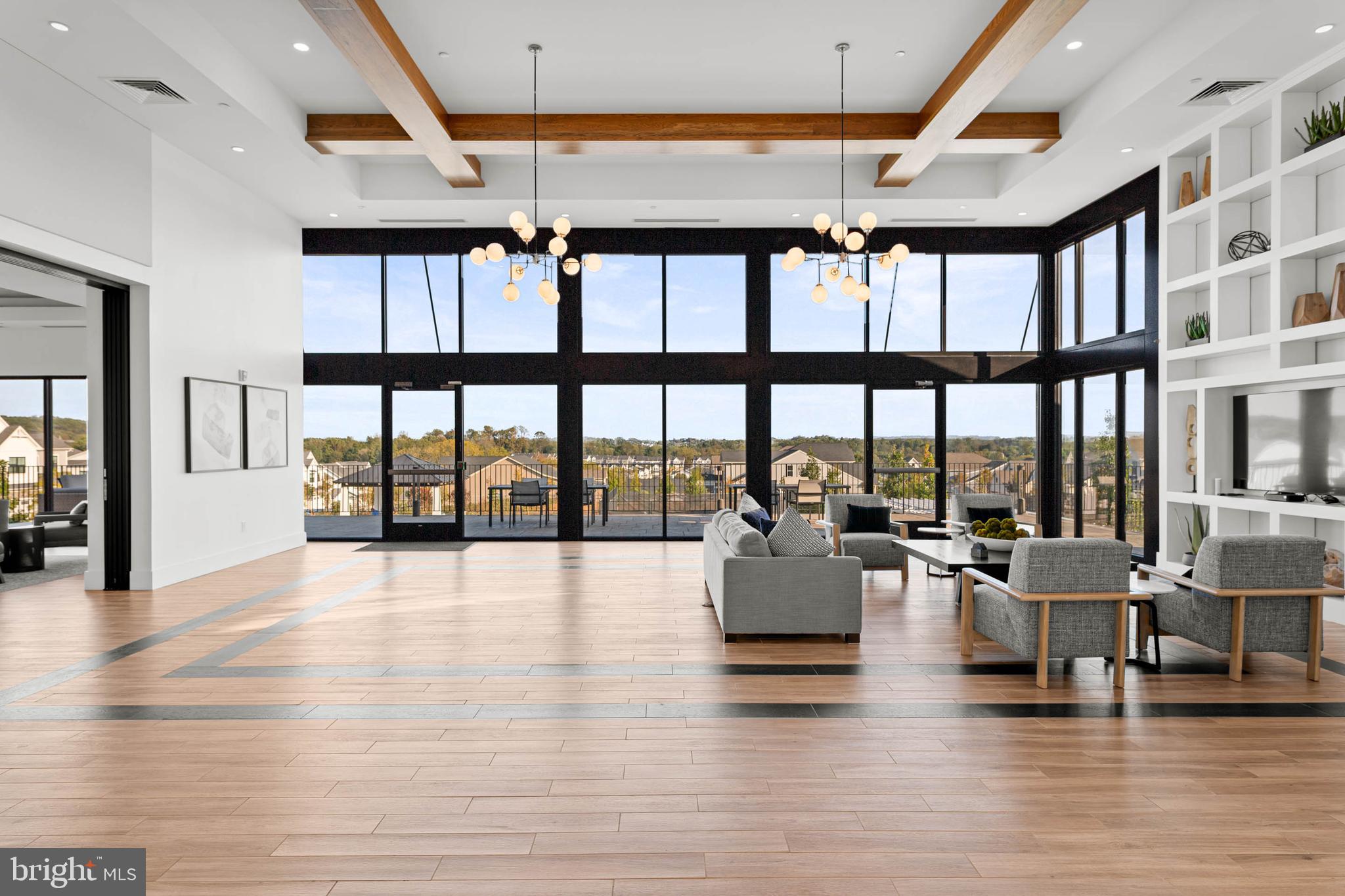 142 Preakness Way Downingtown, PA 19335 - Photo 48 of 56 a view of lobby with furniture and floor to ceiling windows