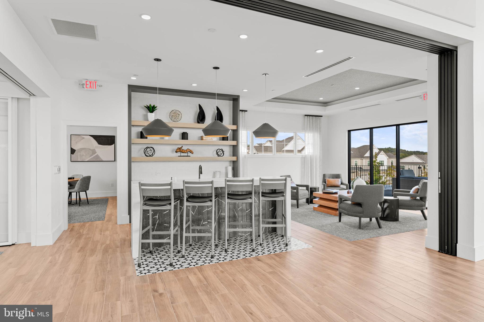 142 Preakness Way Downingtown, PA 19335 - Photo 49 of 56 a view of a dining room with furniture window and wooden floor