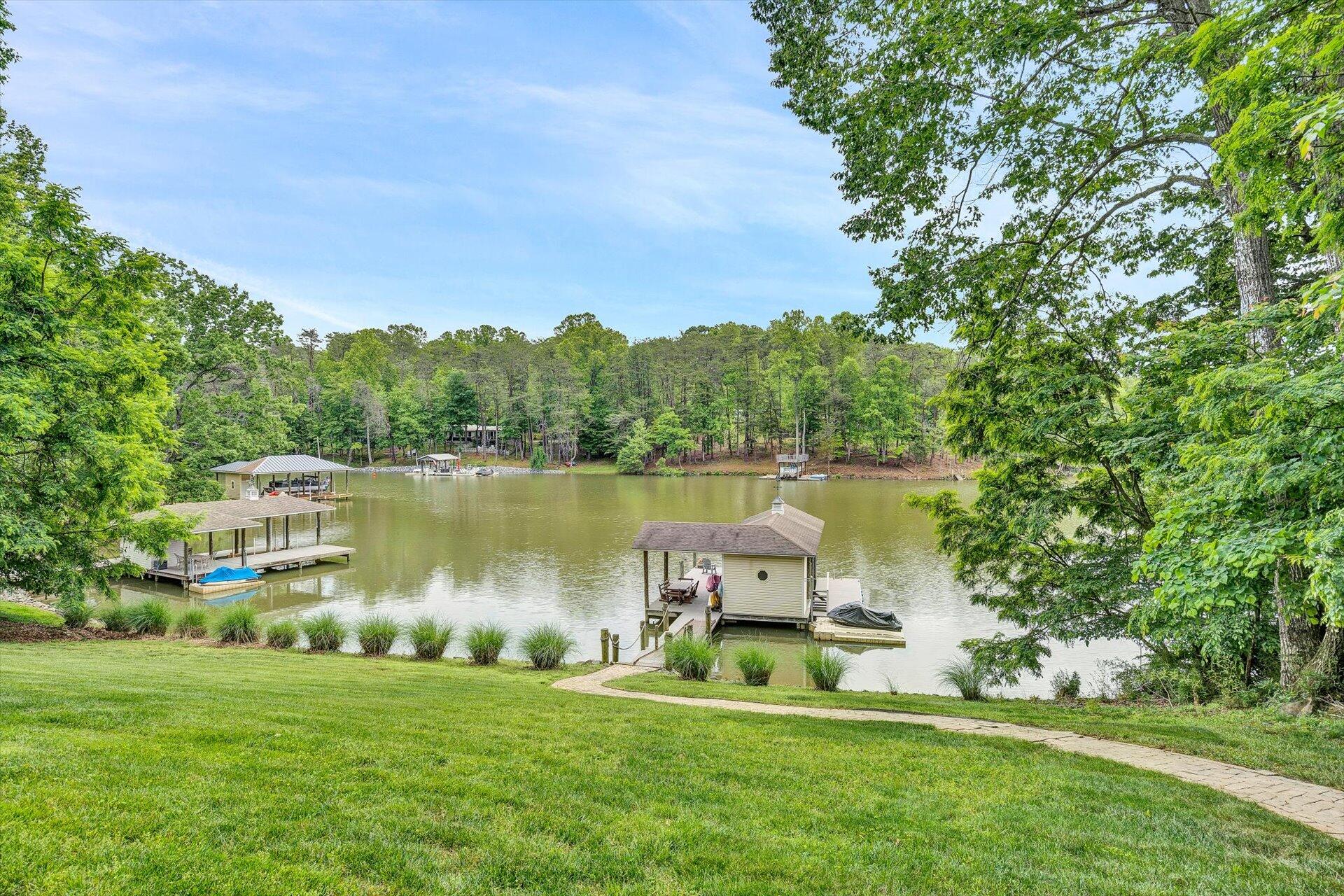 155 Cedar Bay Road Union Hall, VA 24176 - Photo 46 of 61 a swimming pool with trees in the background