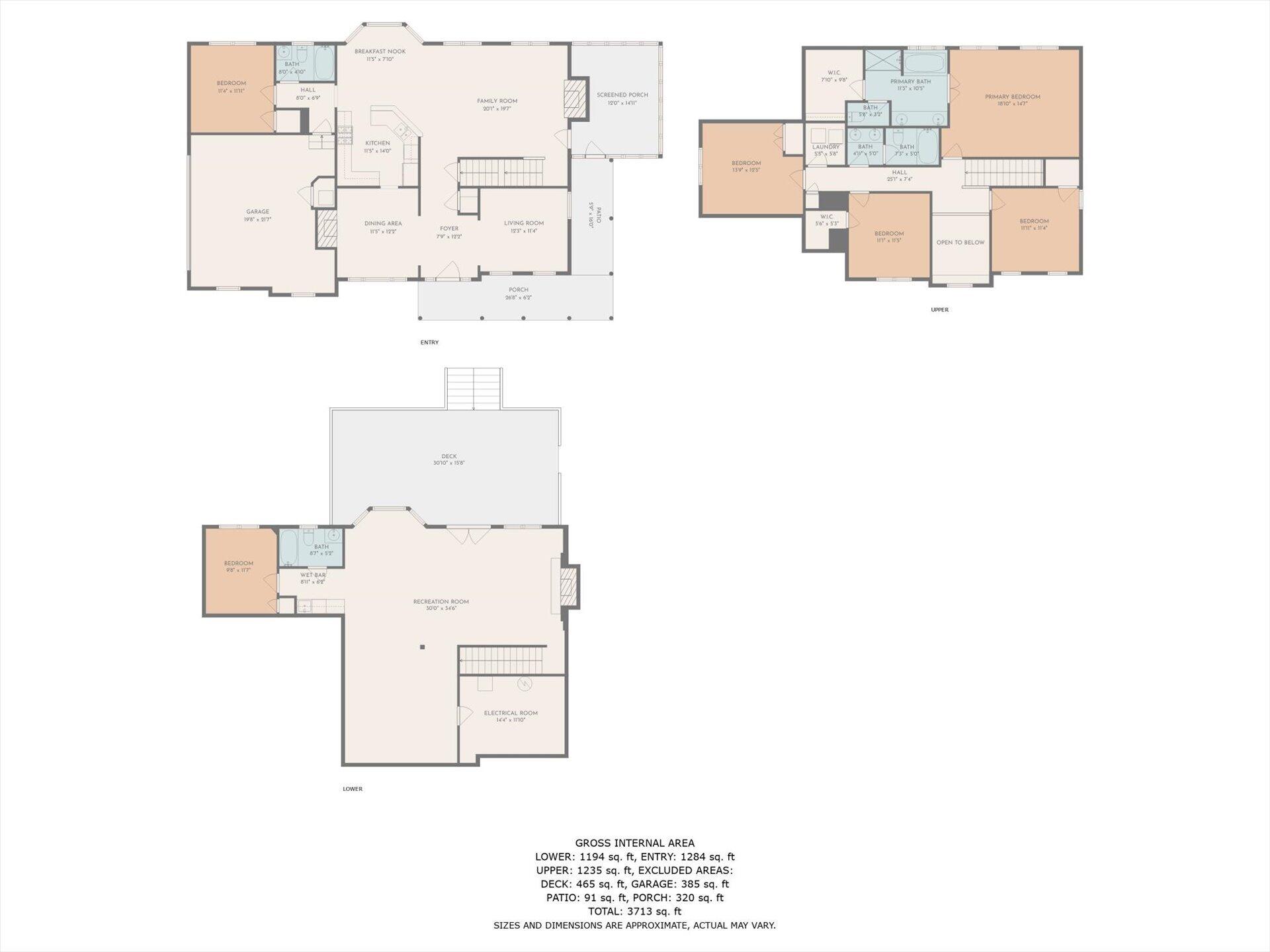 155 Cedar Bay Road Union Hall, VA 24176 - Photo 61 of 61 a picture of a floor plan