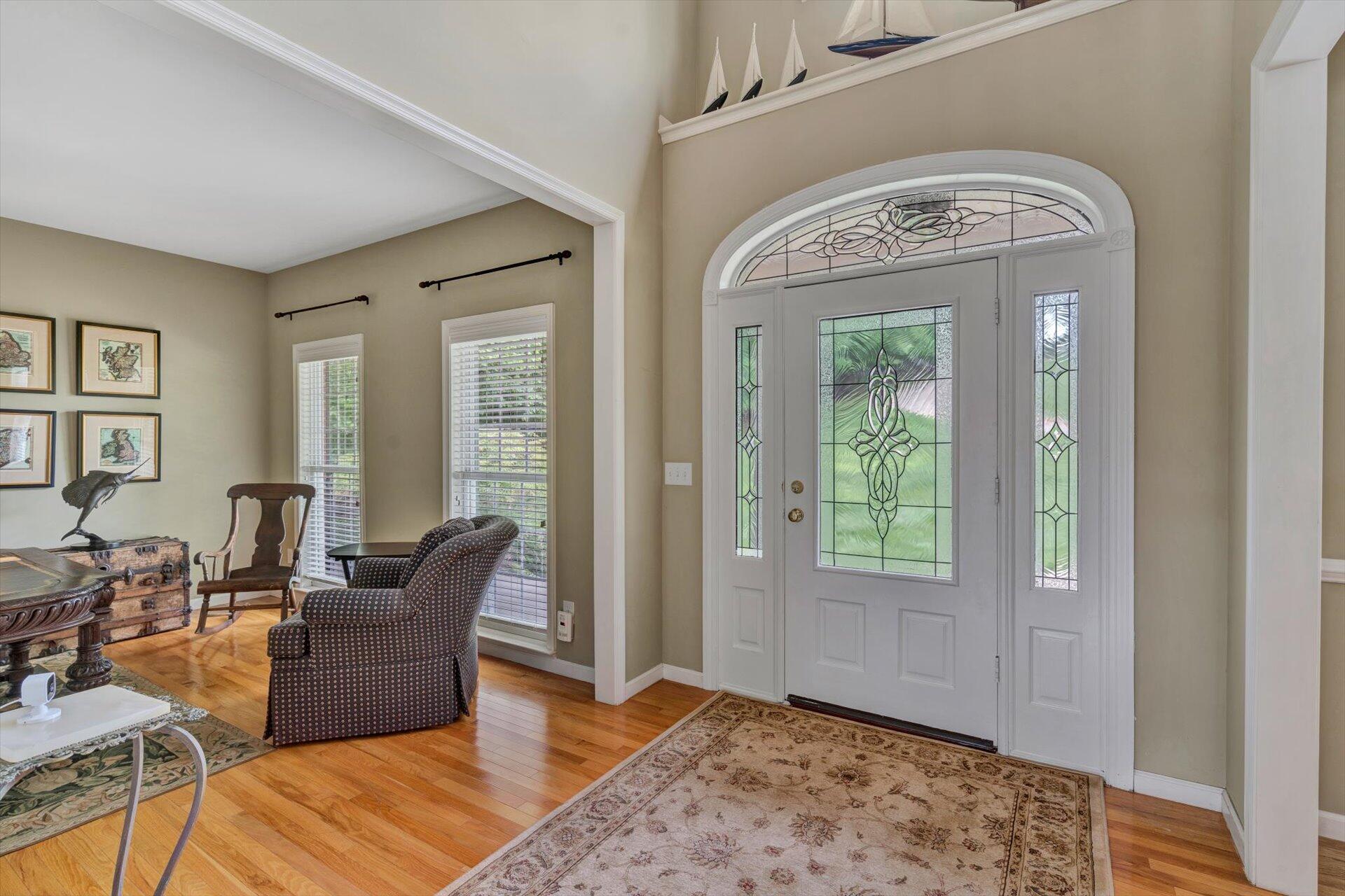 155 Cedar Bay Road Union Hall, VA 24176 - Photo 9 of 61 a view of a livingroom with furniture and windows