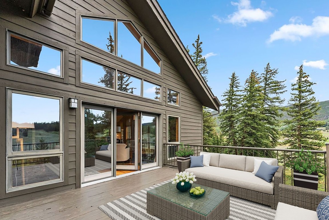1118 Penstemon Road Keystone, CO 80435 - Photo 7 of 50 Deck - photo is virtually staged