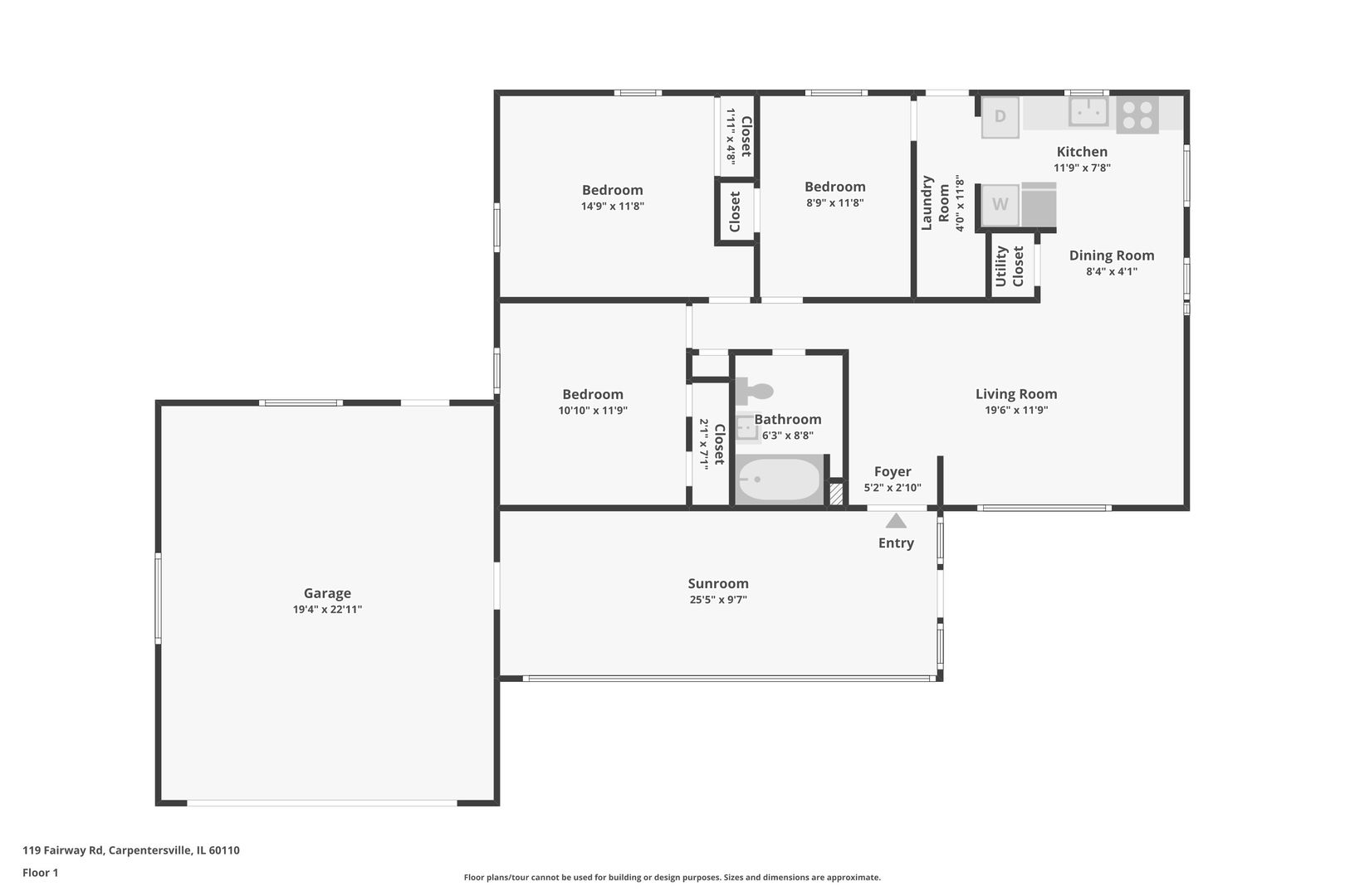 119 Fairway Road Carpentersville, IL 60110 - Photo 27 of 27