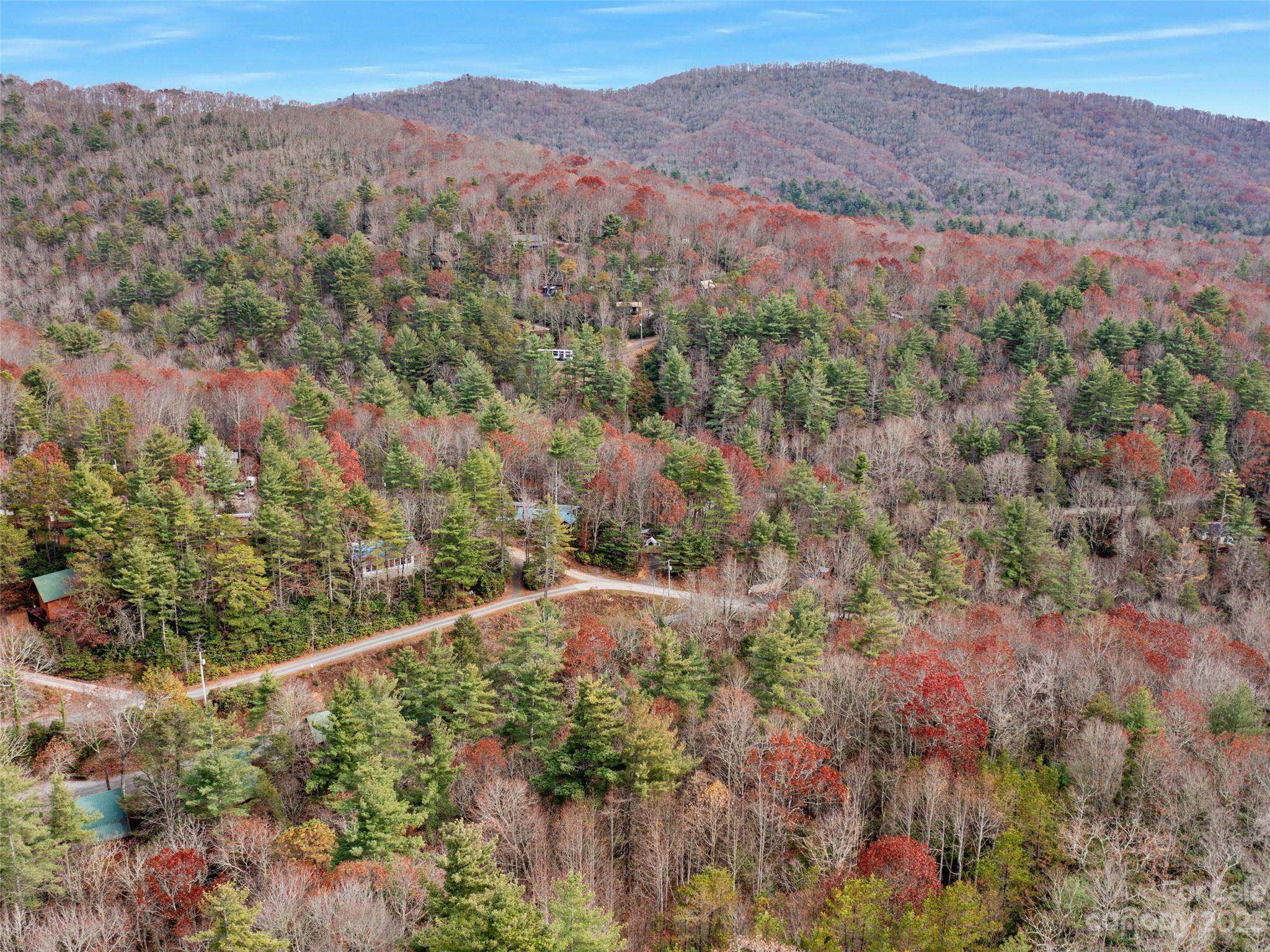 0 Creekside Loop, Unit 15 & 23 Spruce Pine, NC 28777 - Photo 13 of 28 a view of a forest with mountains in the background