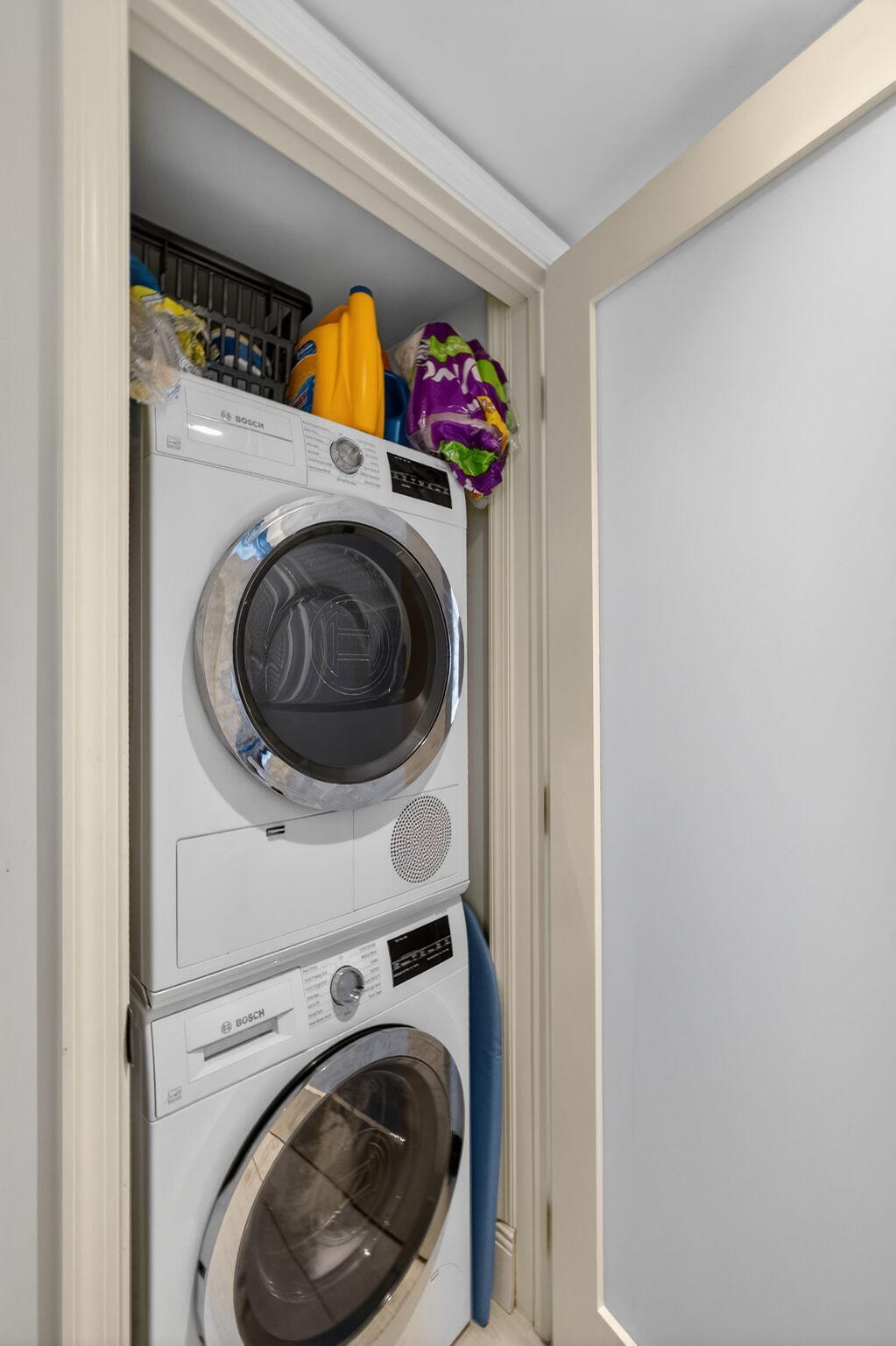 5440 North Ocean Drive, Unit 805 Singer Island, FL 33404 - Photo 12 of 56 a utility room with dryer and washer