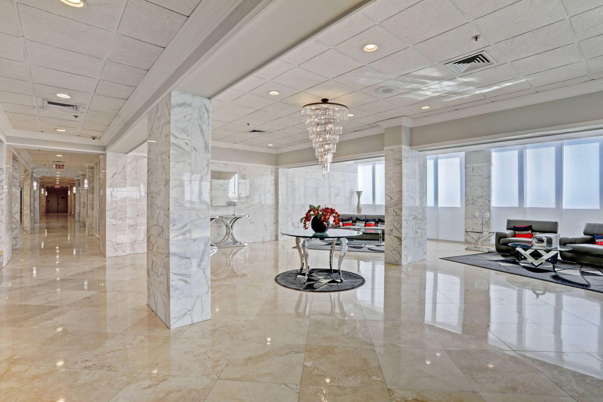 5440 North Ocean Drive, Unit 805 Singer Island, FL 33404 - Photo 34 of 56 a kitchen with sink and refrigerator