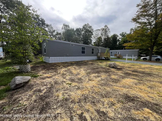 an outdoor space with garden view