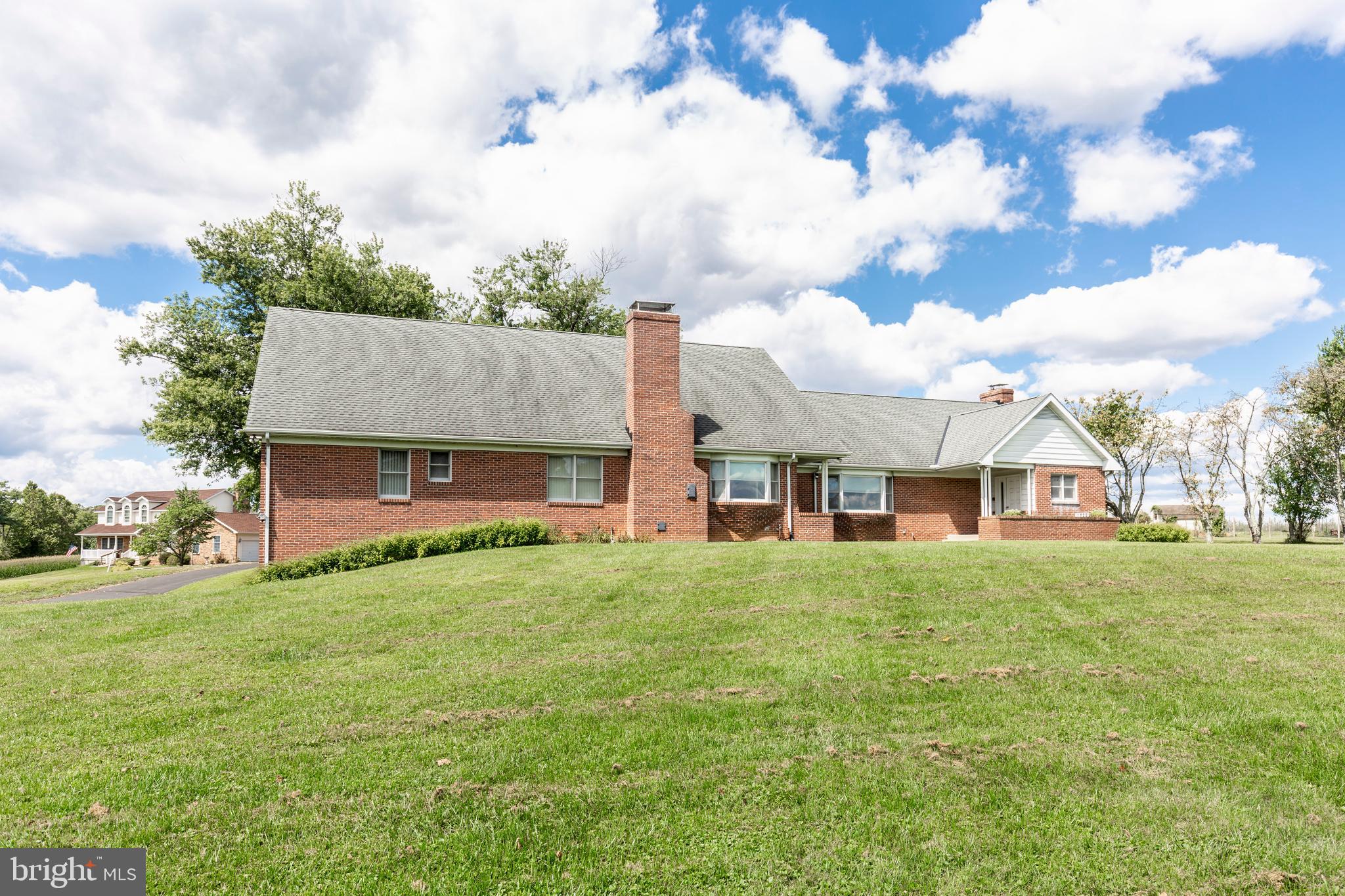 Large custom brick cape cod home