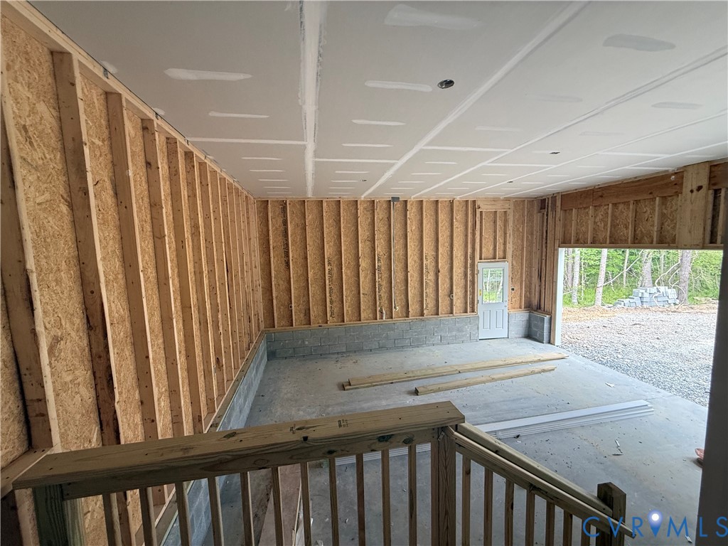 20545 Braxton Road Barhamsville, VA 23011 - Photo 17 of 17 Interior view of the garage