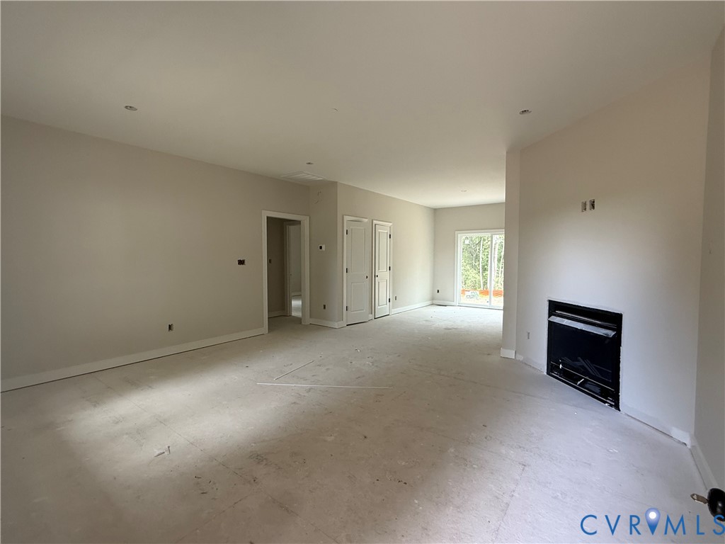 20545 Braxton Road Barhamsville, VA 23011 - Photo 4 of 17 Living room features a gas fireplace and will feat