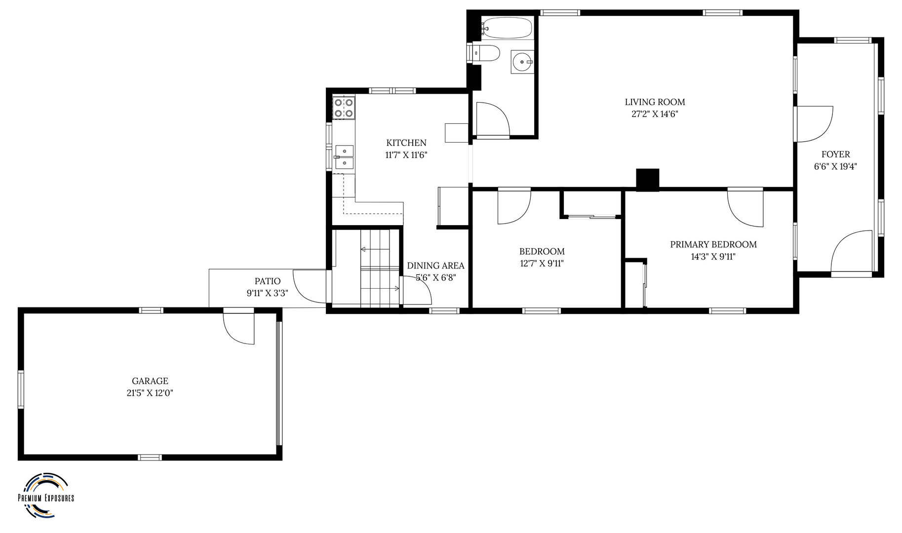812 East Webster Street Clinton, IL 61727 - Photo 25 of 26 a picture of a floor plan
