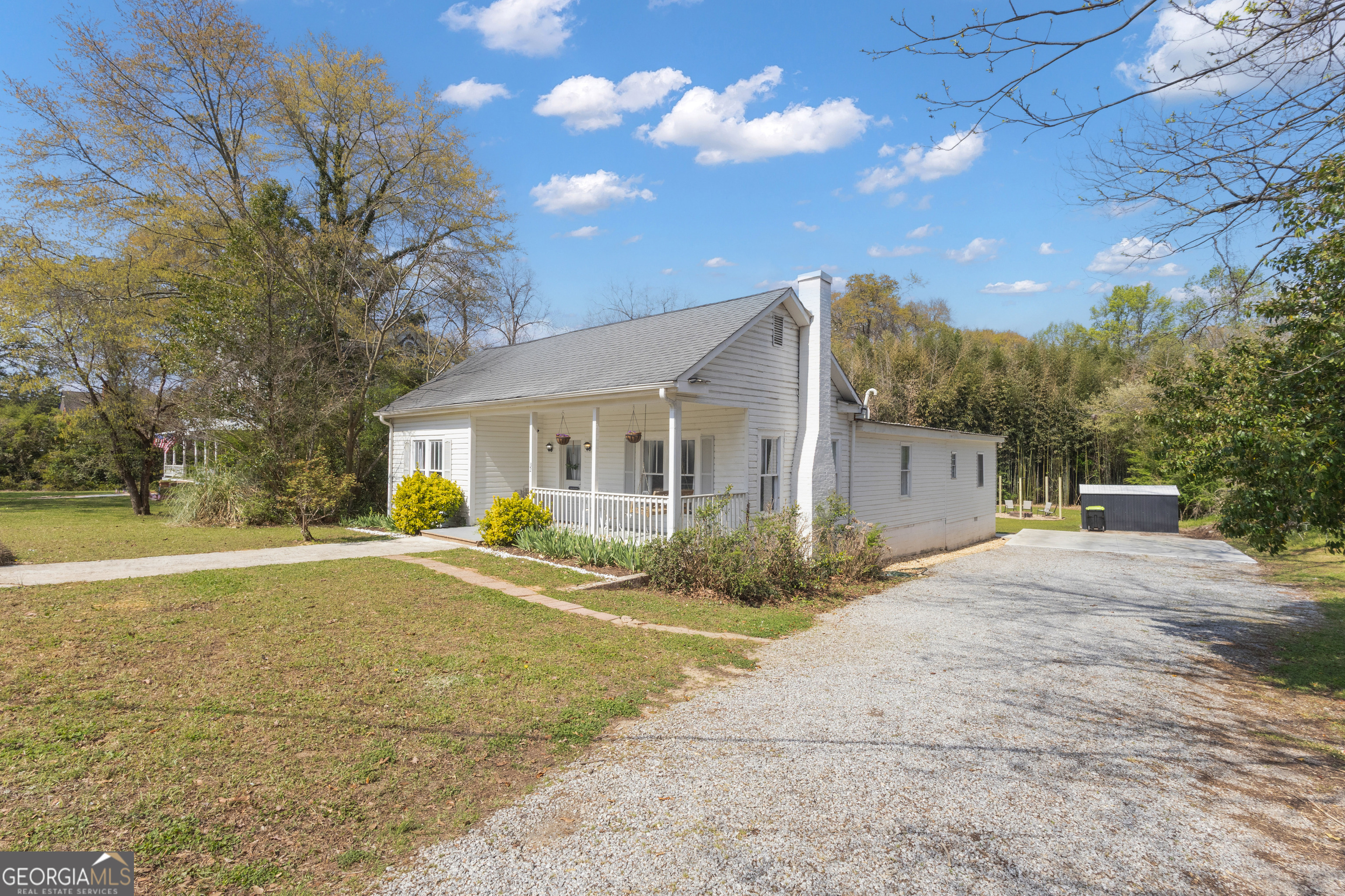 32 Post Street Grantville, GA 30220 - Photo 38 of 39 a view of backyard of house with green space
