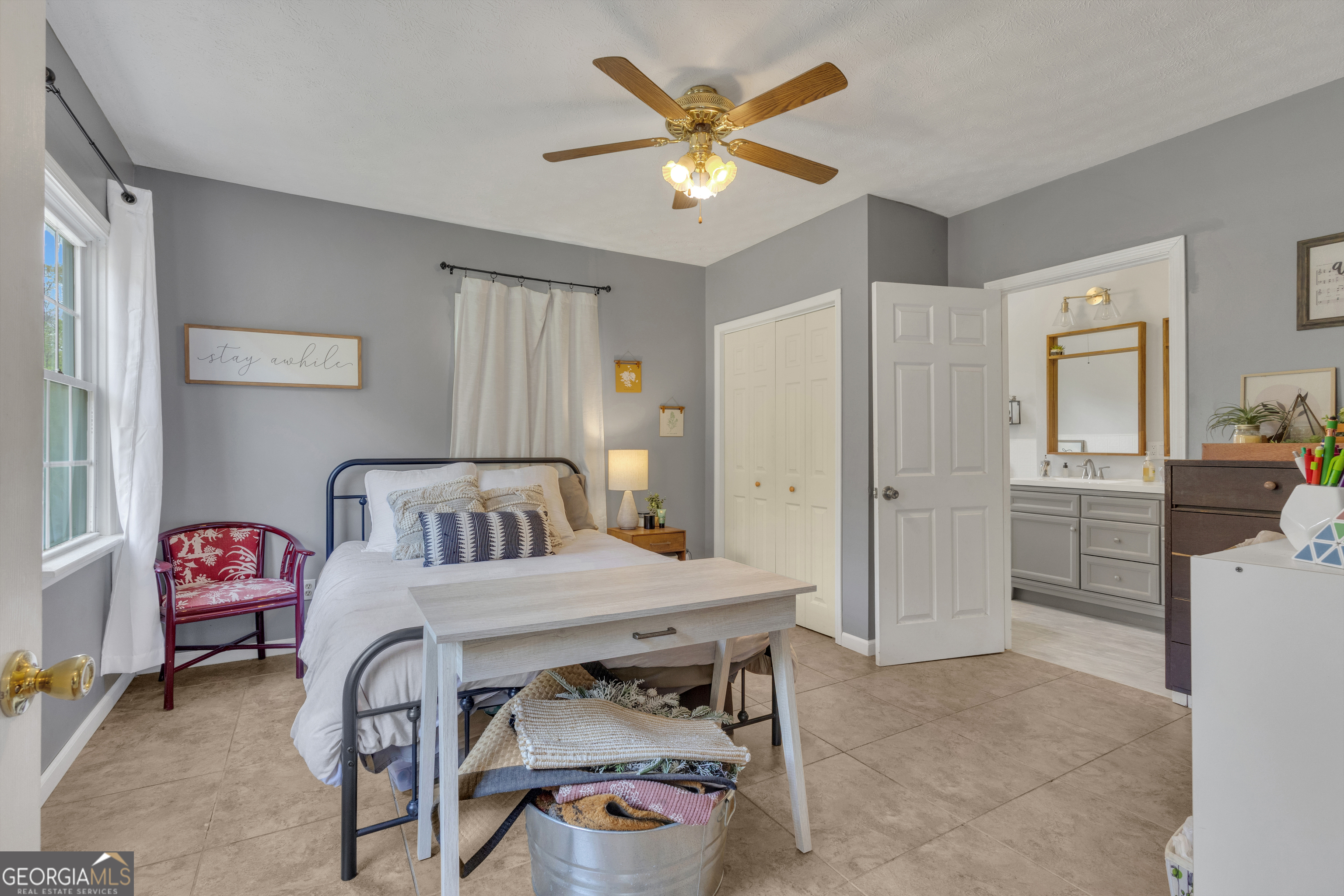 32 Post Street Grantville, GA 30220 - Photo 5 of 39 a bedroom with furniture and a bed